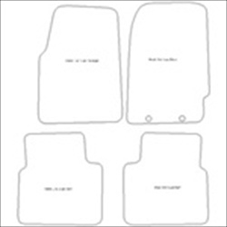 Honda Civic Coupe 5th gen Car Mats